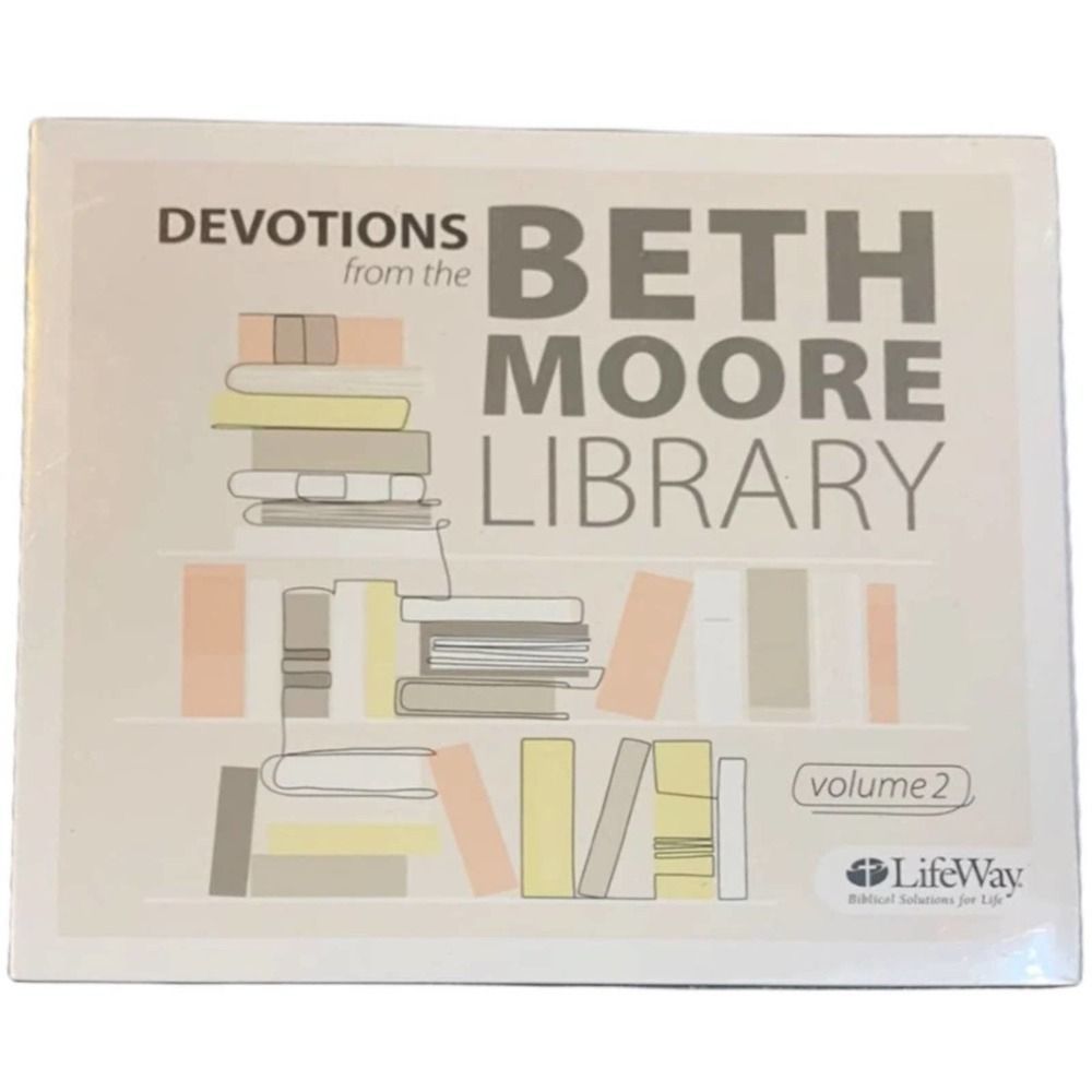 Lifeway NWT New Sealed Devotional CD • Devotions from Beth Moore Library Vol. 2